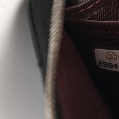 Chanel Caviar Quilted Large Gusset Zip Around Wallet Black 8 of 11