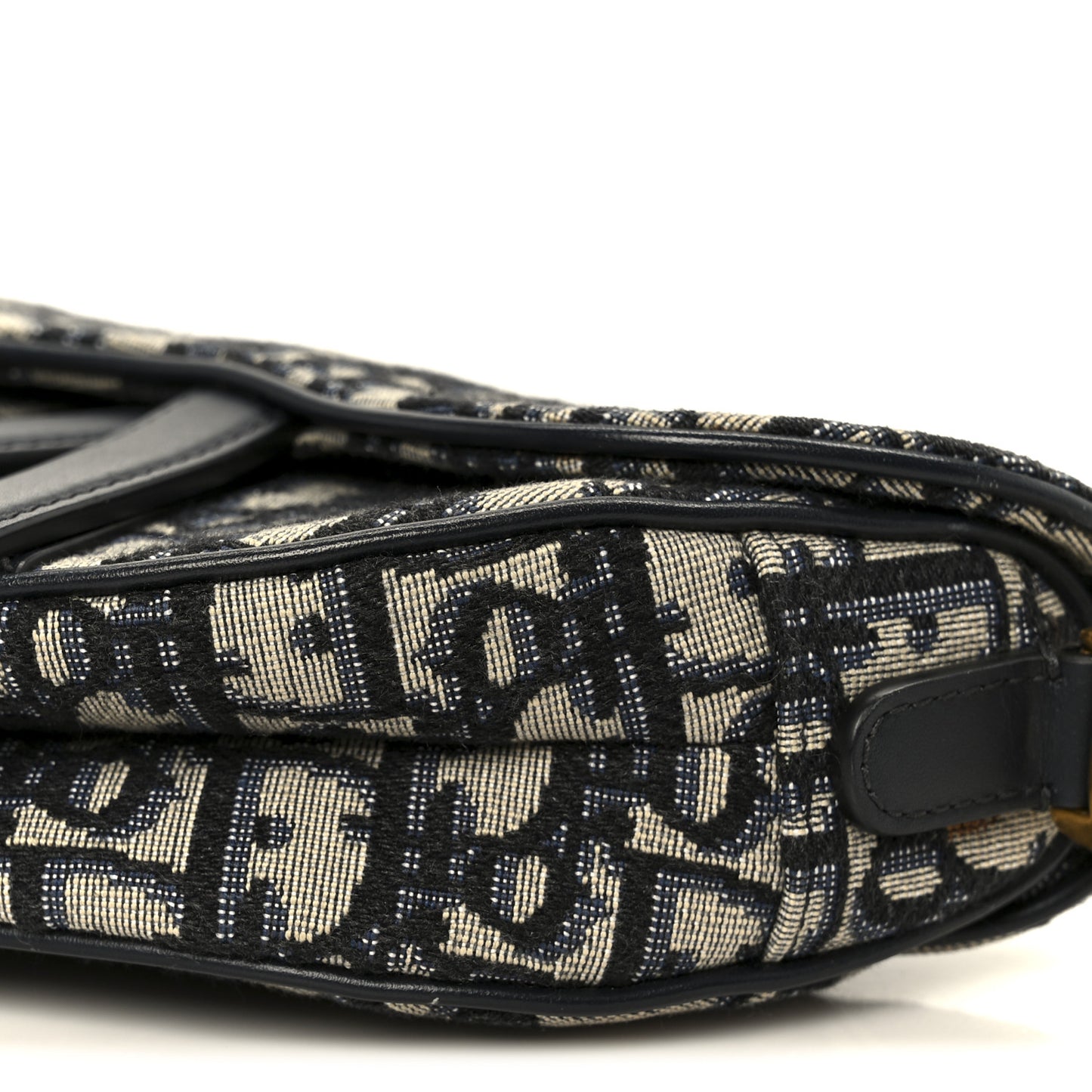 Oblique Mini Saddle Bag Blue
