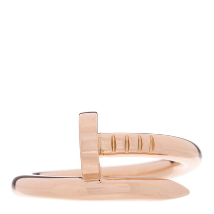 Cartier 18K Pink Gold Juste Un Clou Ring 53 6.25 1 of 5