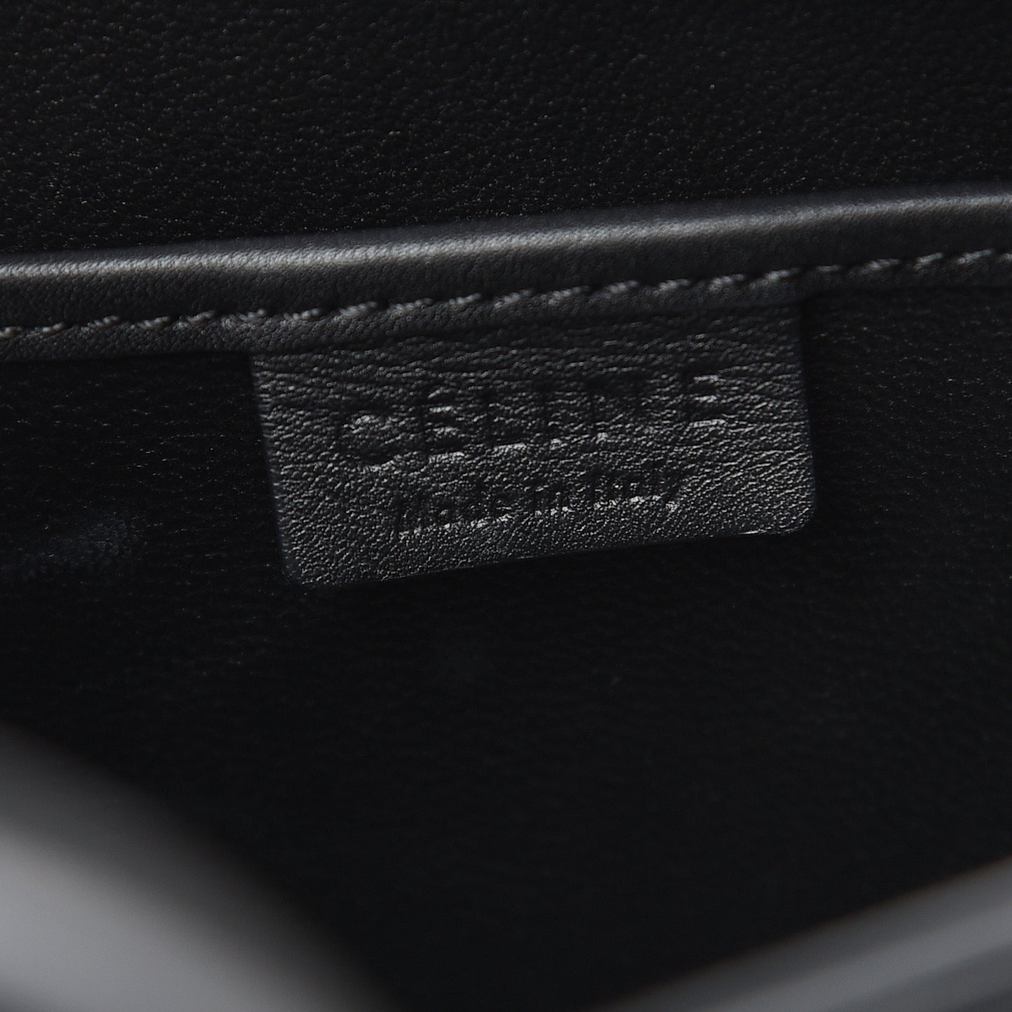 Smooth Calfskin Nano Luggage Black