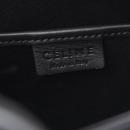 Celine Smooth Calfskin Nano Luggage Black 6 of 12