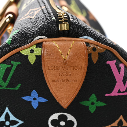 Louis Vuitton Monogram Multicolor Speedy 30 Black 6 of 12