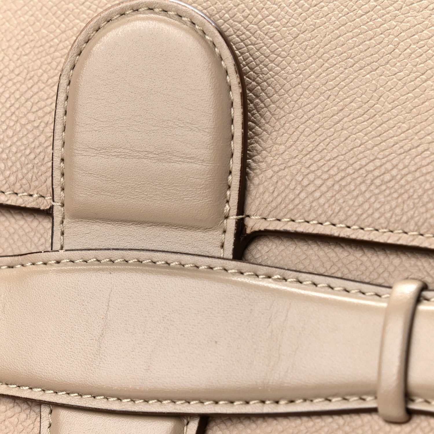 Celine Baby Grained Calfskin Medium Symmetrical Bag Taupe 12 of 14