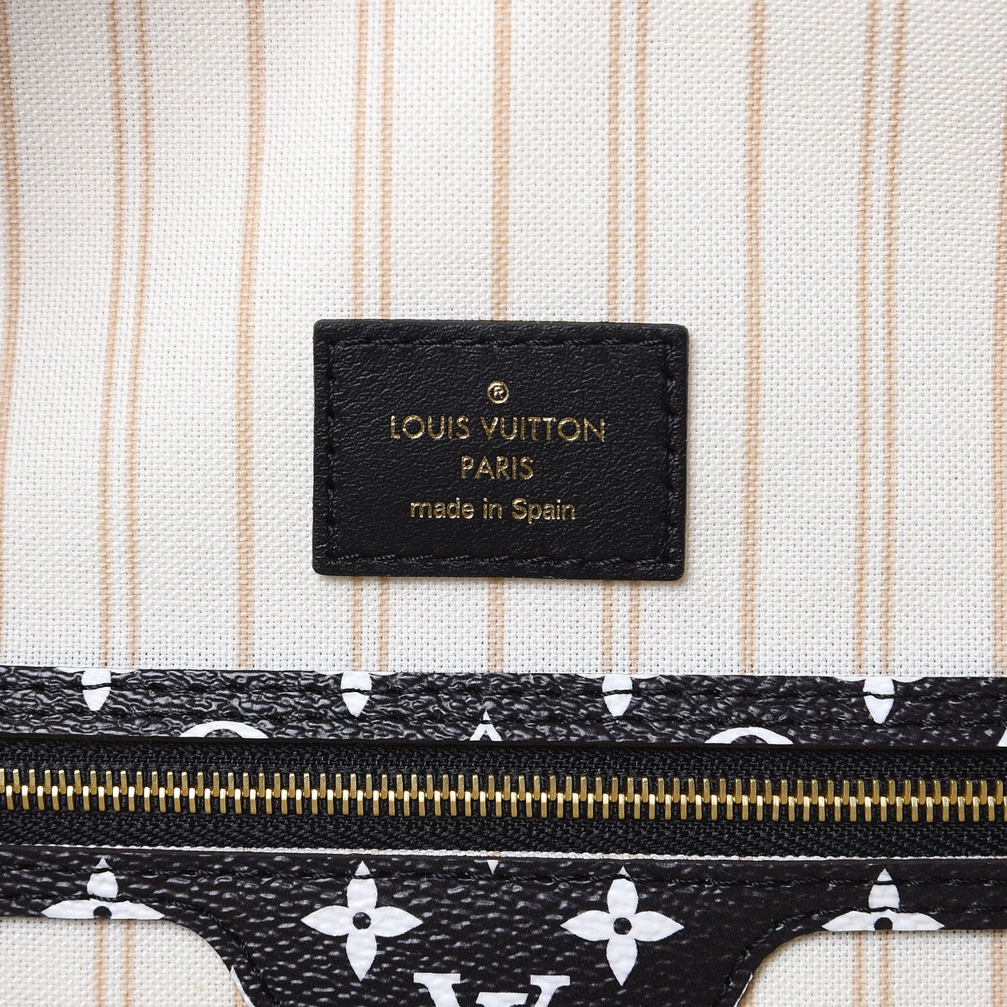 Monogram Giant Jungle Neverfull MM Ivory