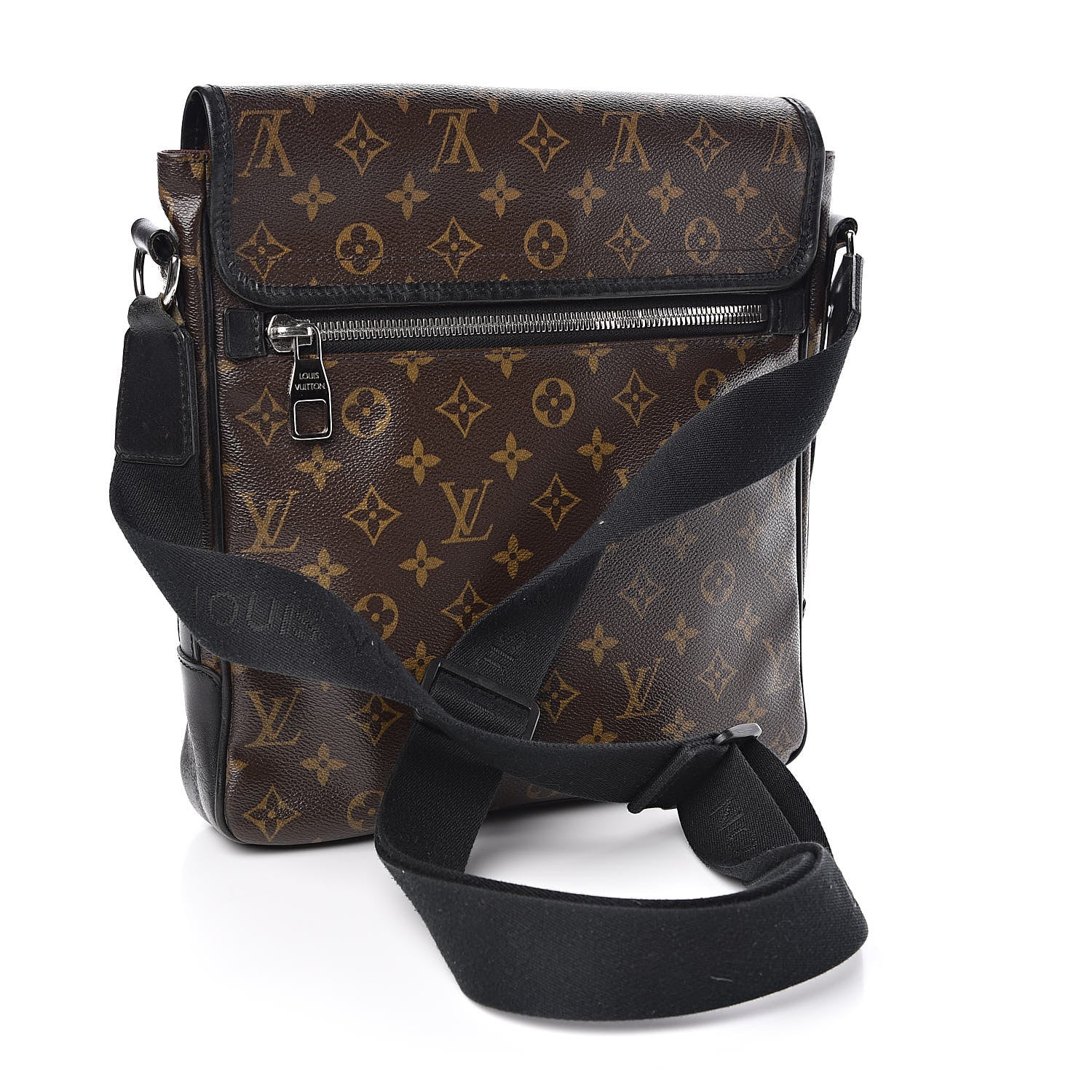 Louis Vuitton Monogram Macassar Bass MM 3 of 13