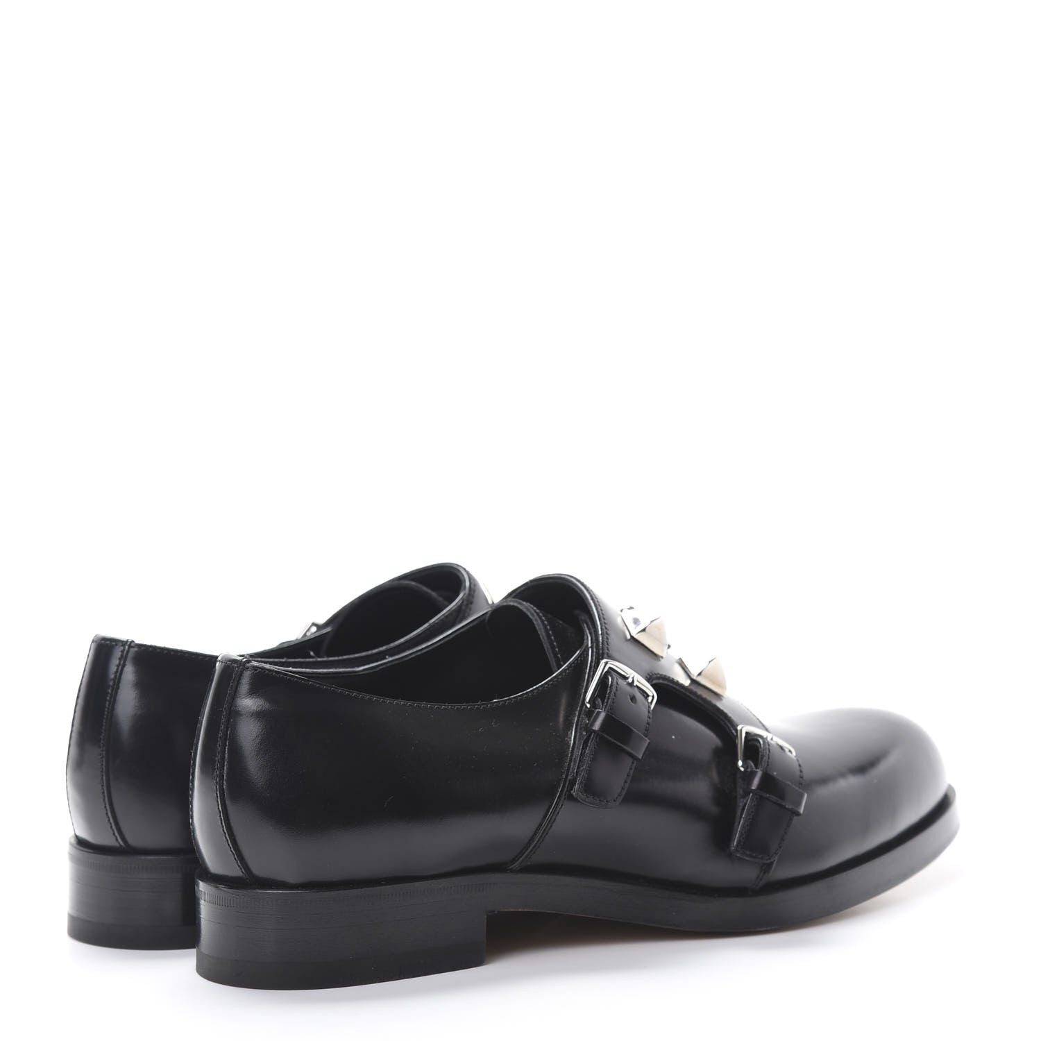 Hermes Tuscan Calfskin Womens Stanford Derby Loafers 39 Black 4 of 8