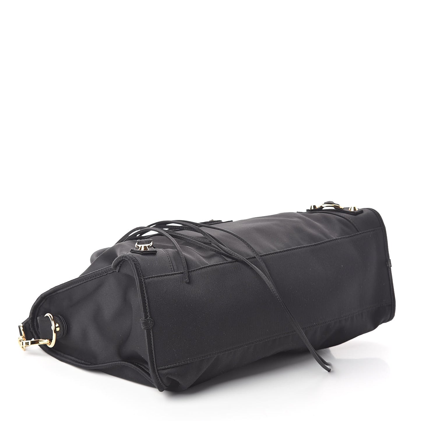 Satin Classic Gold Hardware City Black
