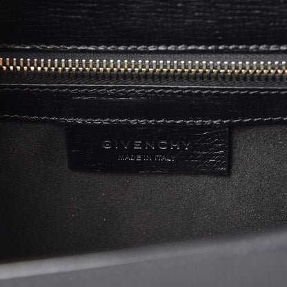Givenchy Textured Calfskin Medium Pandora Box Crossbody Bag Black 6 of 9