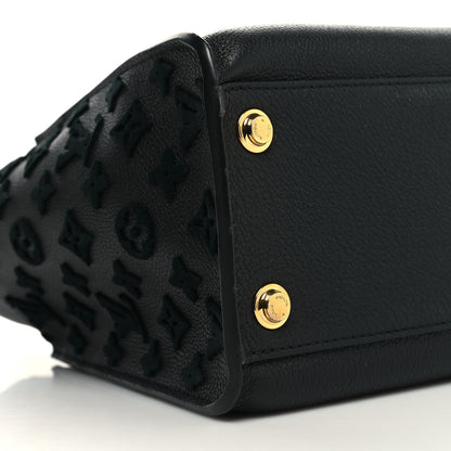 Louis Vuitton Calfskin Monogram Tufting On My Side Black 8 of 9