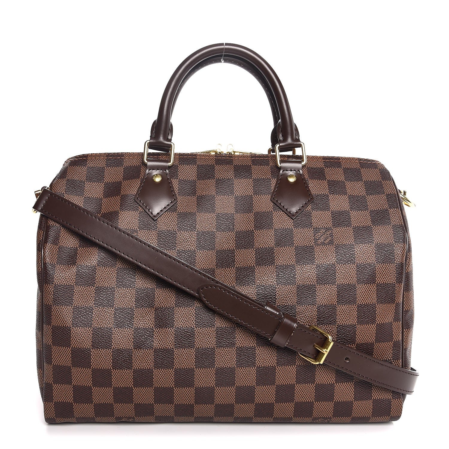 Louis Vuitton Damier Ebene Speedy Bandouliere 30 1 of 7