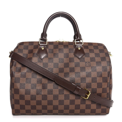 Louis Vuitton Damier Ebene Speedy Bandouliere 30 1 of 7