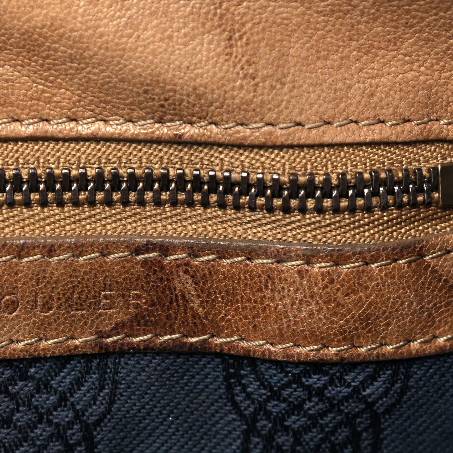 Proenza Schouler Lambskin PS1 Mini Pouch Messenger Bag Saddle 7 of 20