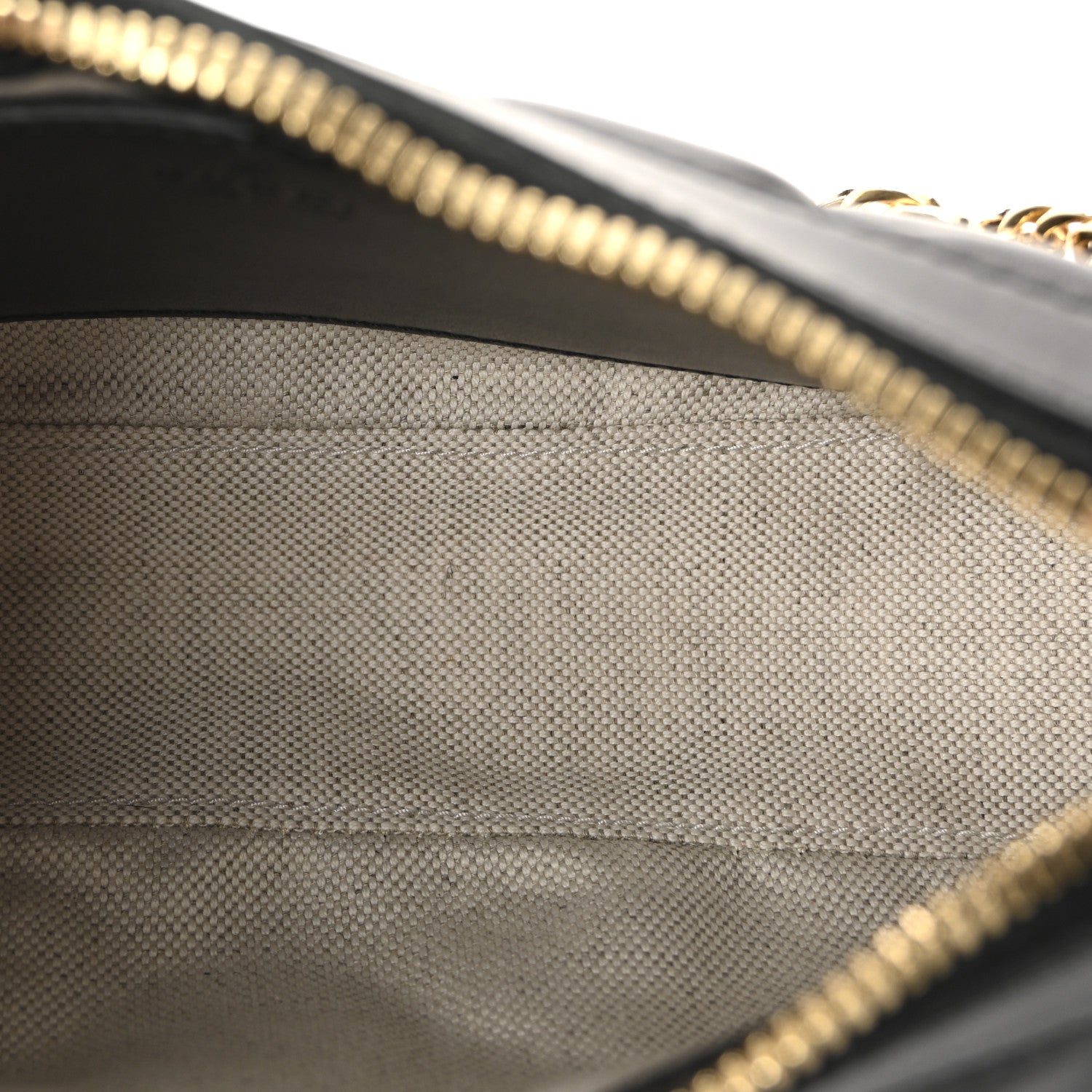 Gucci Calfskin GG Matelasse Chain Handbag Black Natural 5 of 9