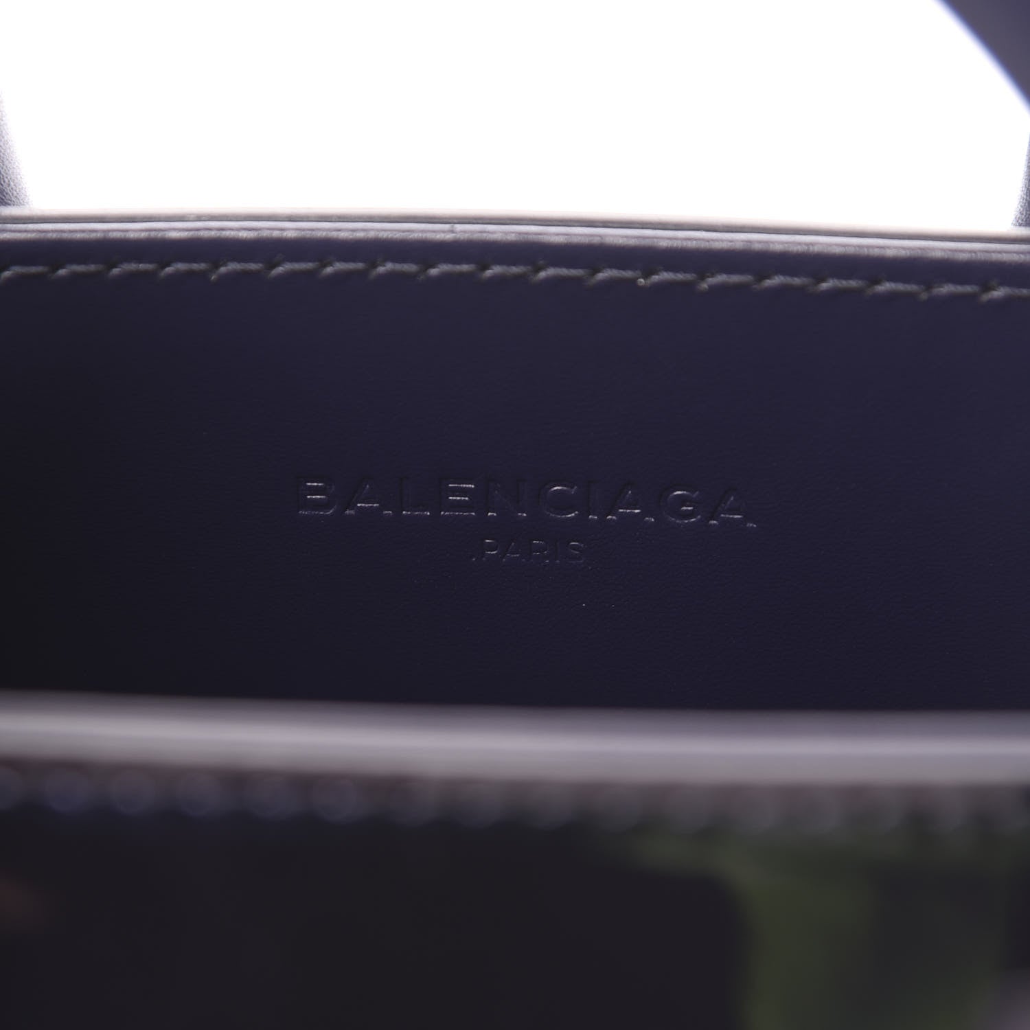 Balenciaga Patent Padlock Mini All Afternoon Tote Violet 5 of 11