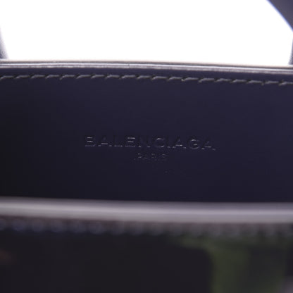Balenciaga Patent Padlock Mini All Afternoon Tote Violet 5 of 11