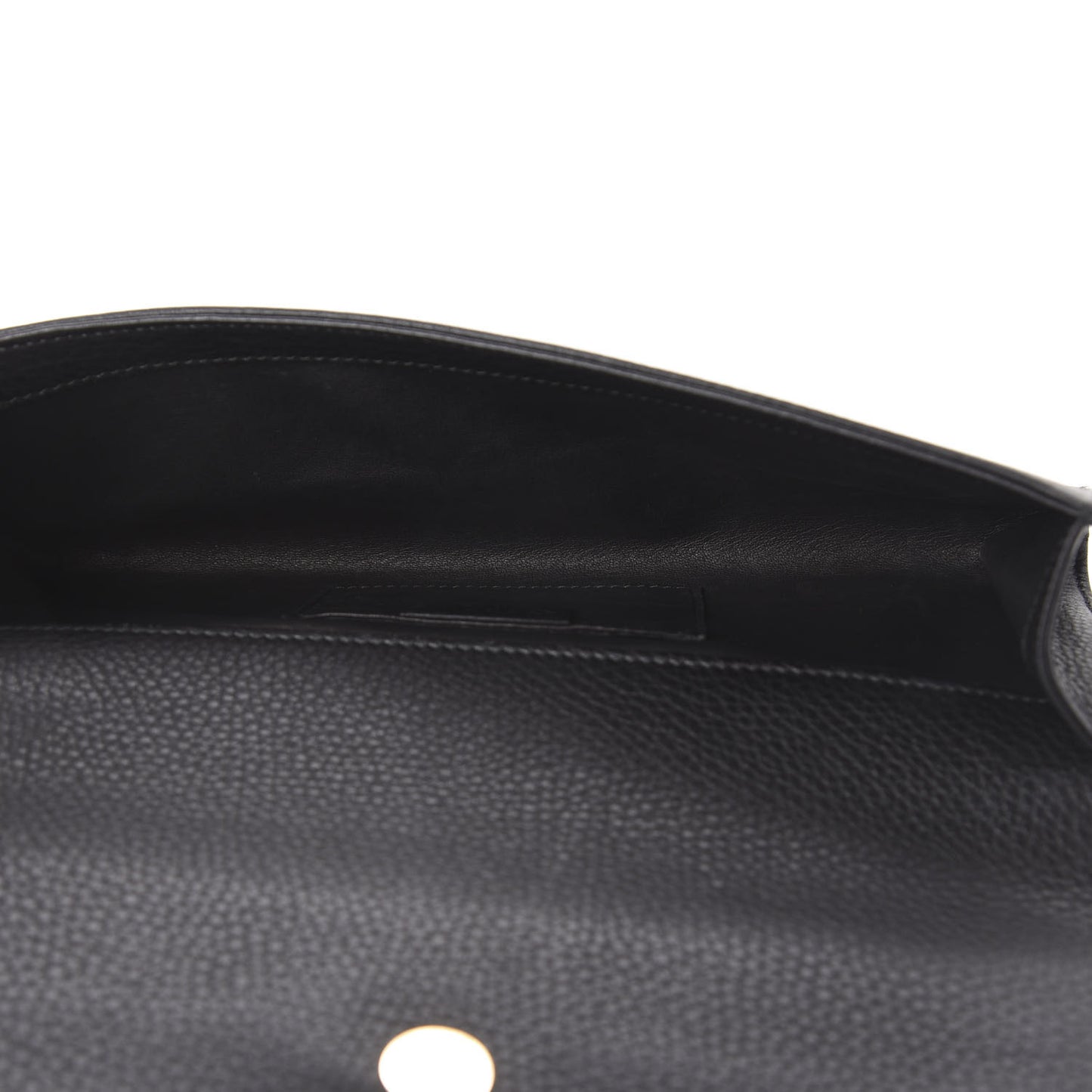 Calfskin Broadway Clutch Black
