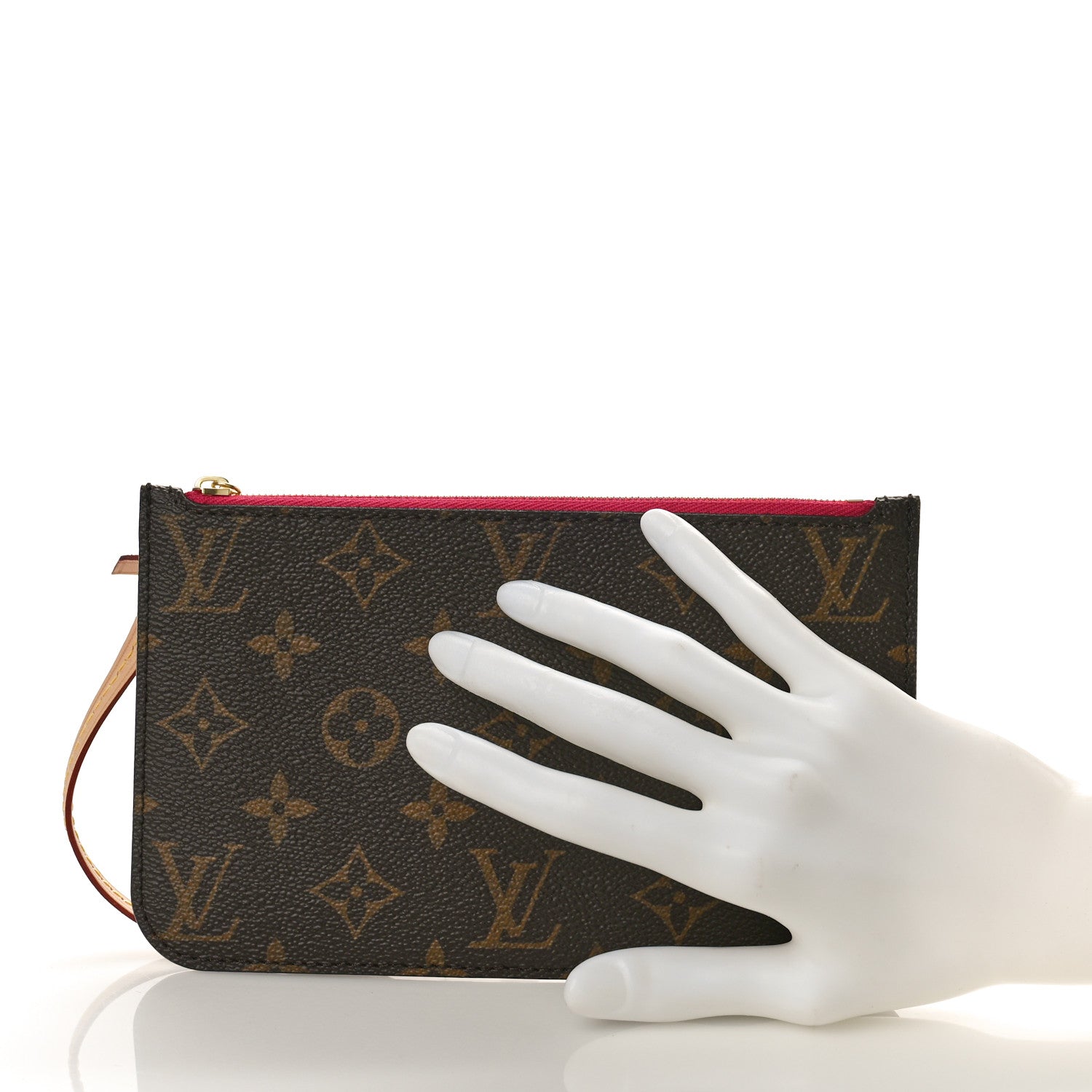 Louis Vuitton Monogram Neverfull PM Pochette Pivoine 2 of 8
