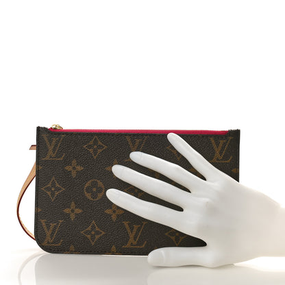 Louis Vuitton Monogram Neverfull PM Pochette Pivoine 2 of 8