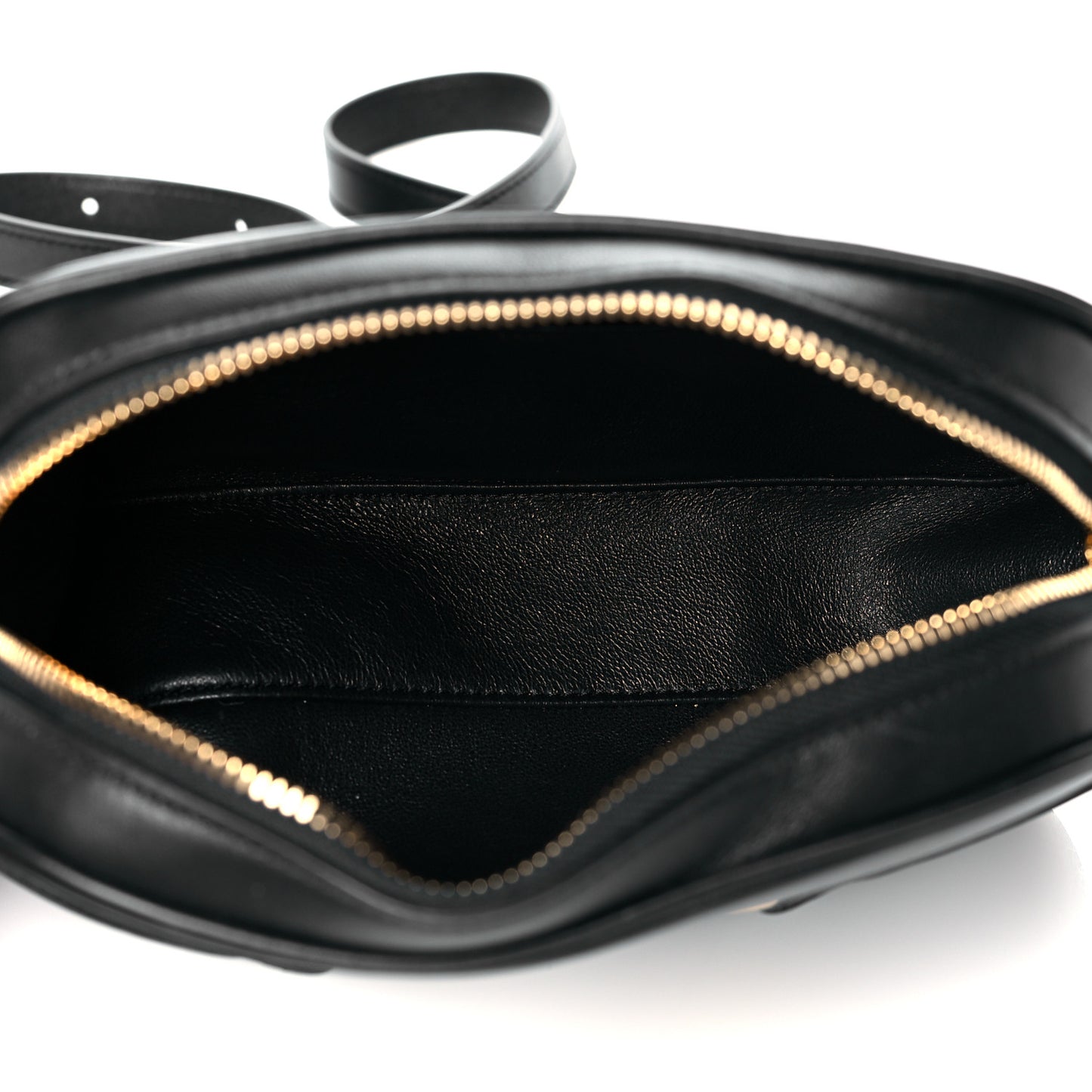 Calfskin Crecy Camera Bag Black
