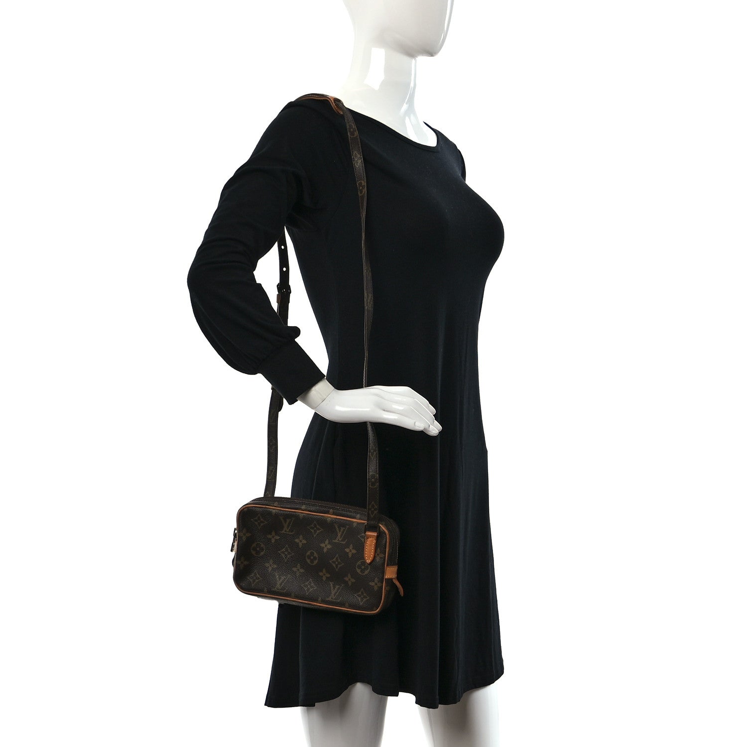 Louis Vuitton Monogram Pochette Marly Bandouliere 2 of 12