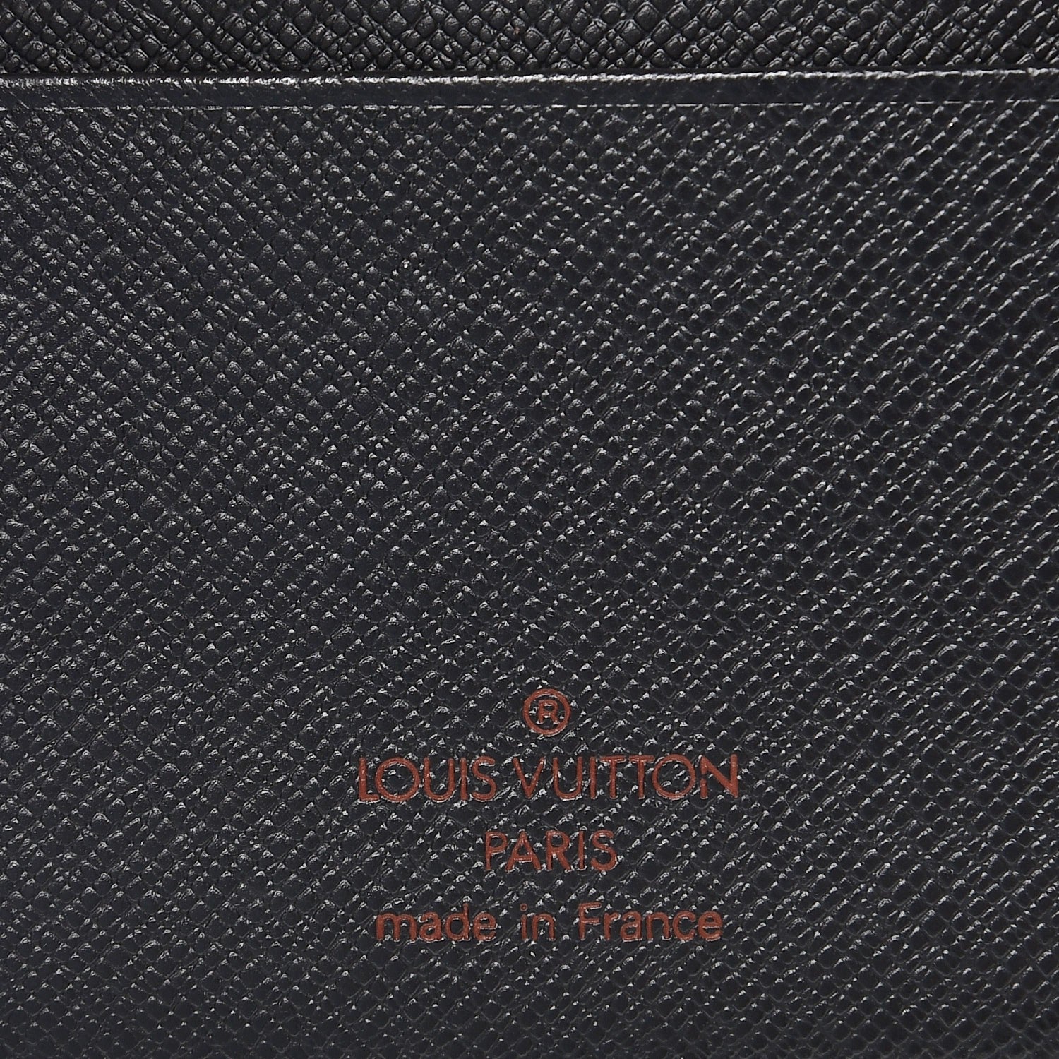Louis Vuitton Epi Medium Ring Agenda Cover Black 6 of 6