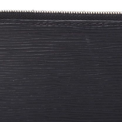Louis Vuitton Epi Neverfull Pochette MM GM Black 9 of 11