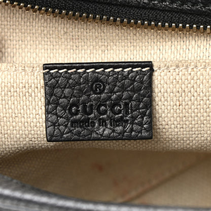 Gucci Pebbled Calfskin Small Soho Disco Bag Black 6 of 12