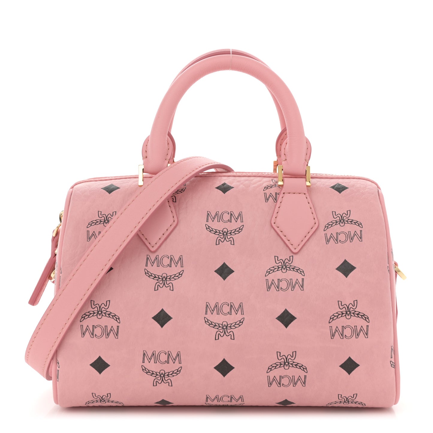 Visetos Small Ella Boston Bag Soft Pink