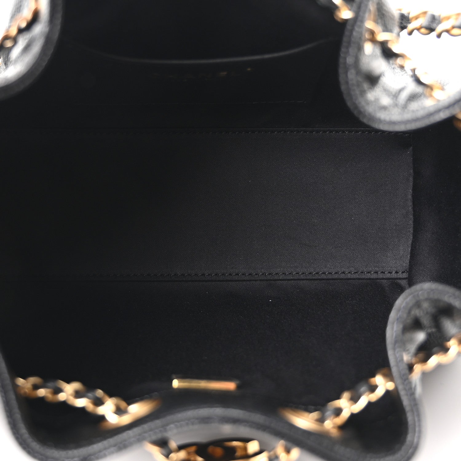 Chanel Caviar Quilted Mini Chanel 25 Handbag Black 5 of 10