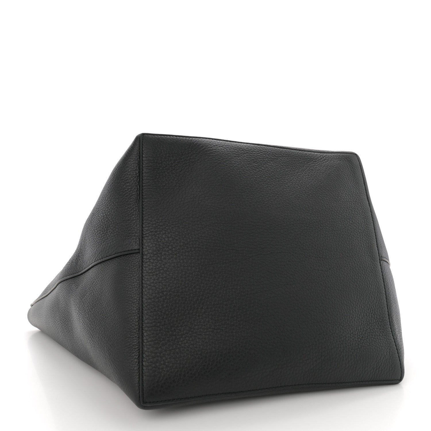 The Row Grained Calfskin Park Tote Three Black 5 of 13