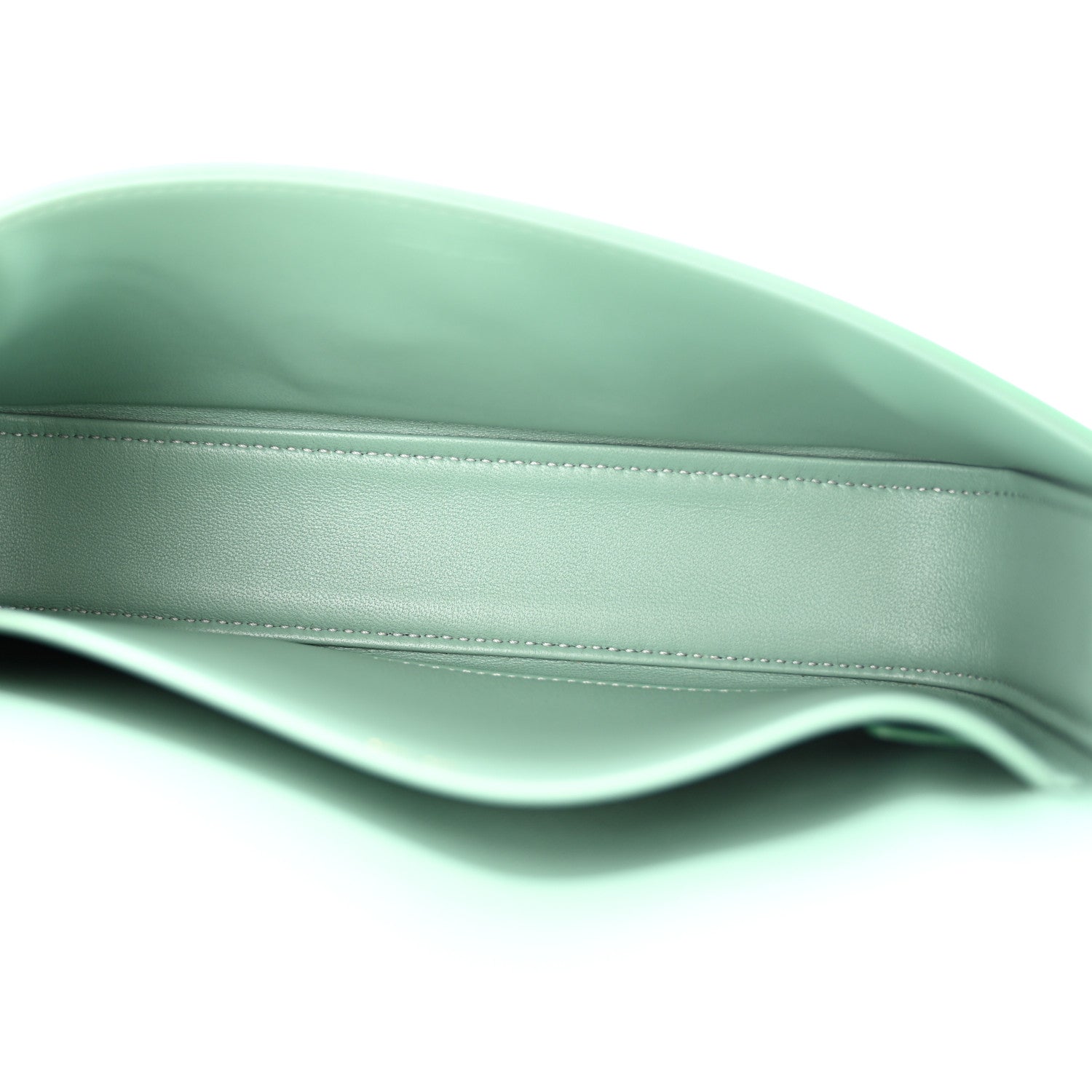 Celine Shiny Calfskin Triomphe Shoulder Bag Celadon 5 of 11