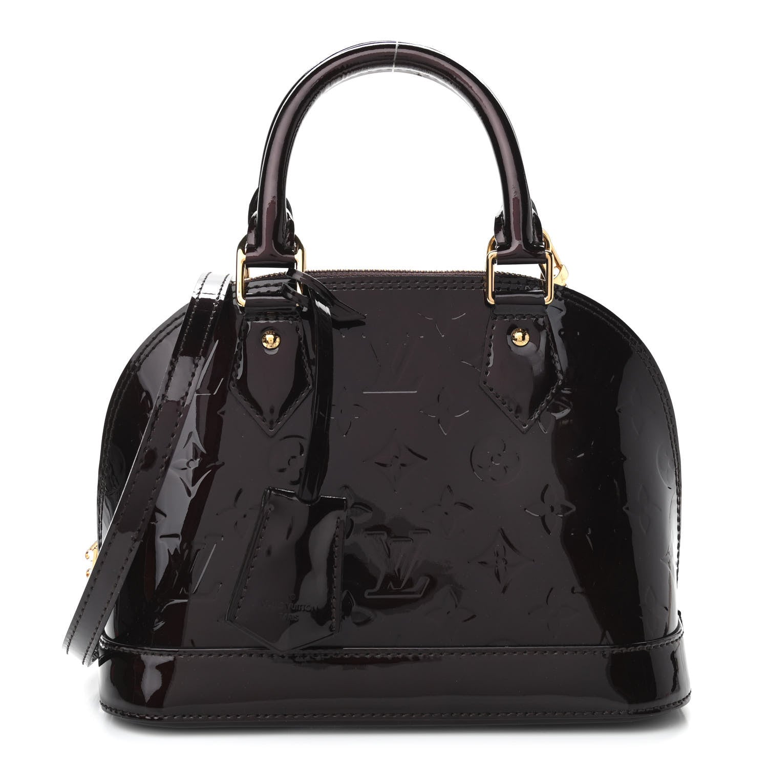 Louis Vuitton Vernis Alma BB Amarante 1 of 9