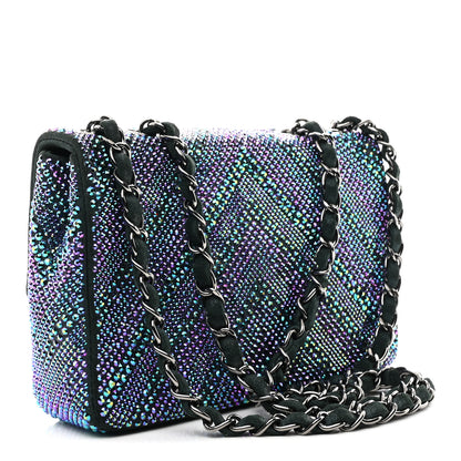 Chanel Metallic Goatskin Strass Small Flap Bag Multicolor 3 of 11
