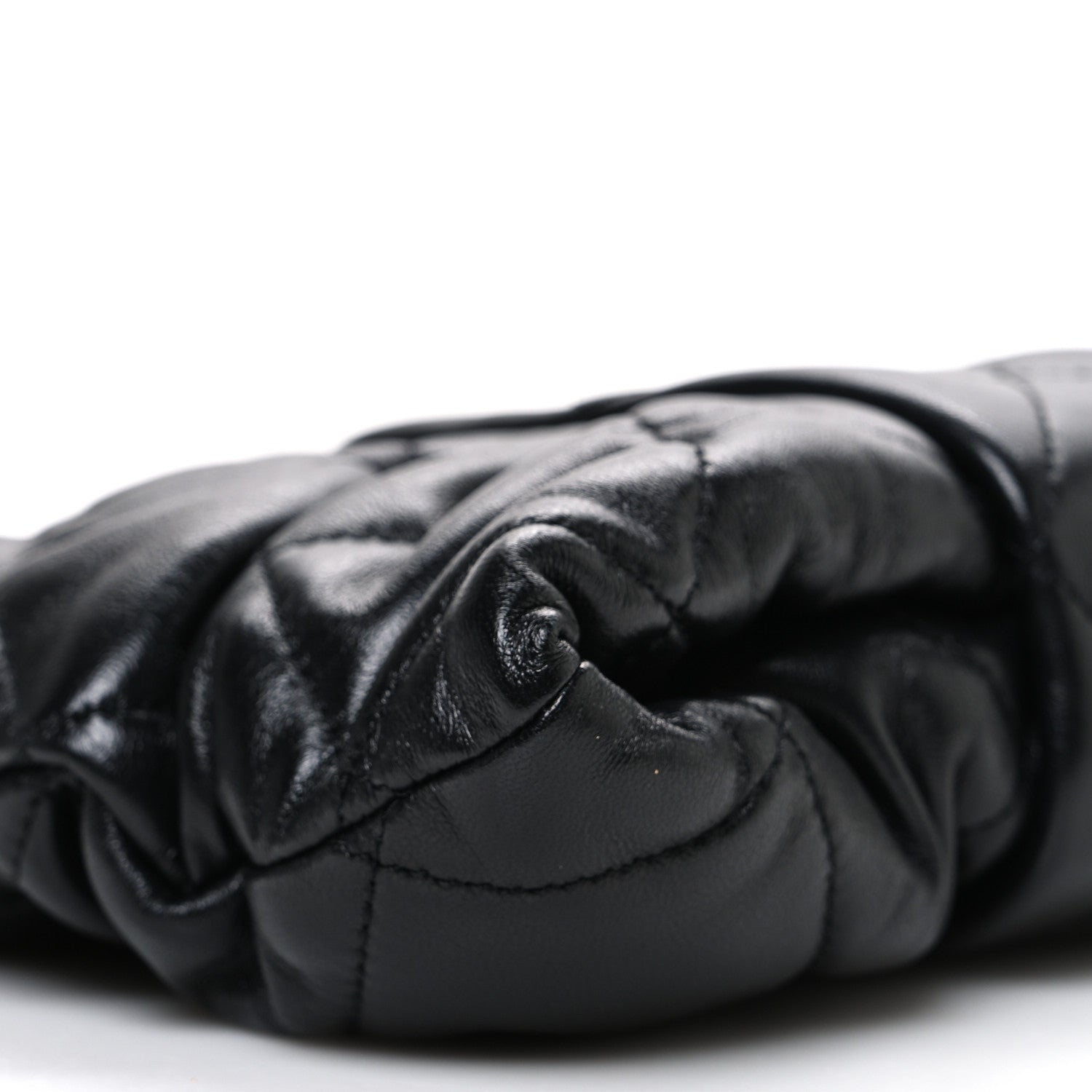 Chanel Lambskin Quilted Mini Bow Bag Black 9 of 10