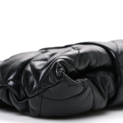 Chanel Lambskin Quilted Mini Bow Bag Black 9 of 10