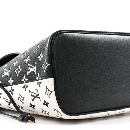 Louis Vuitton Empreinte Spring In The City Neverfull MM Black White Pink 10 of 12