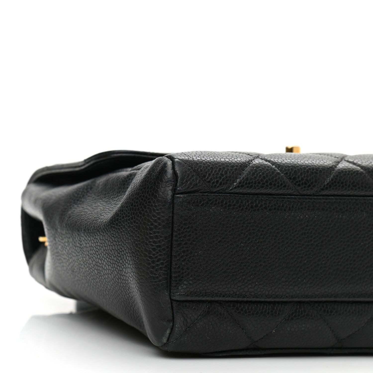 Chanel Caviar Quilted Medium Single Flap Black 9 of 13