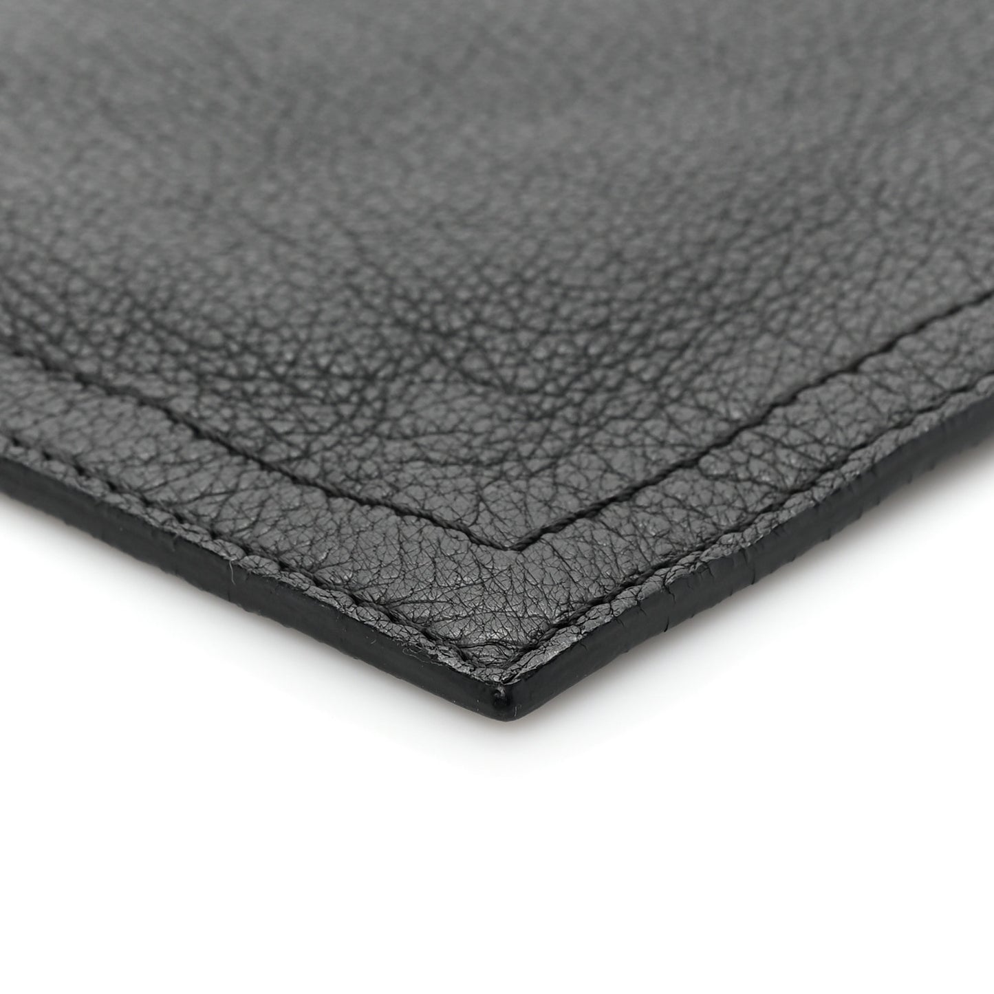 Sugar Goatskin Medium Antigona Pouch Black