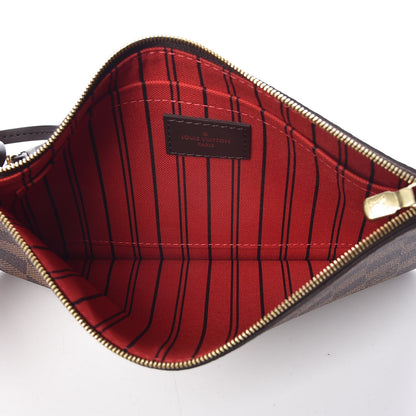 Louis Vuitton Damier Ebene Neverfull MM GM Pochette 5 of 7