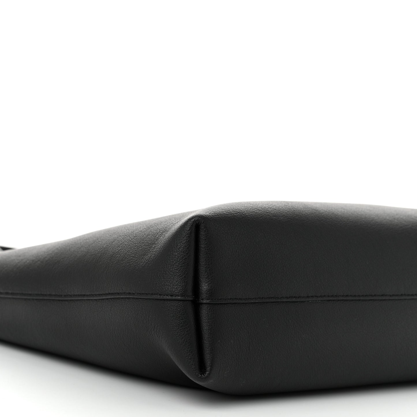 Calfskin Toy Shopping Tote Black