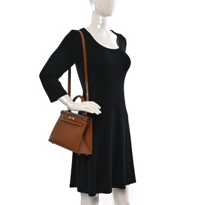Hermes Epsom Kelly Sellier 25 Gold 2 of 11