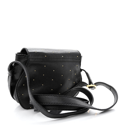 Chloe Calfskin Studded Mini Marcie Crossbody Bag Black 2 of 11