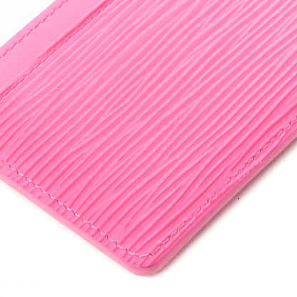 Louis Vuitton Epi Card Holder Hot Pink 5 of 7