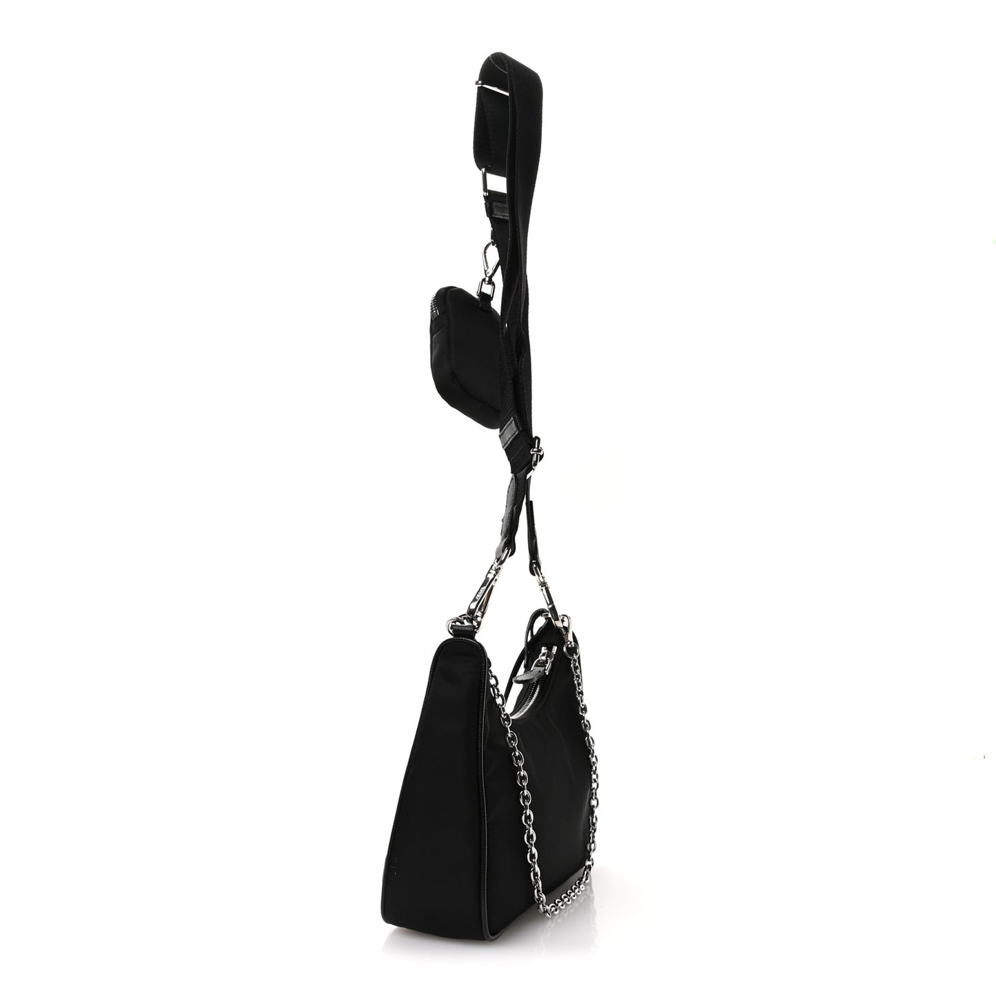 Nylon Re-Edition 2005 Shoulder Bag Black