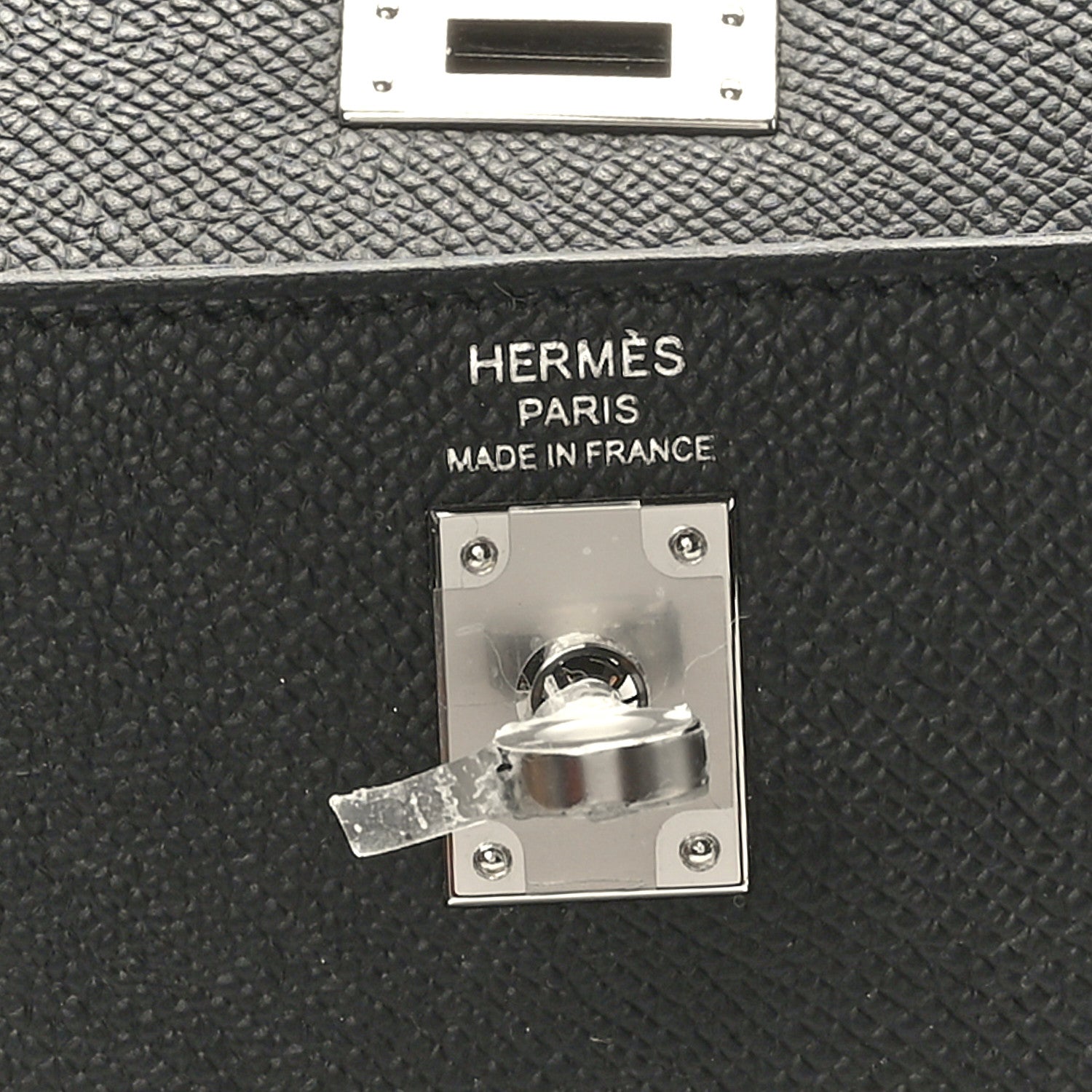 Hermes Epsom Kelly Sellier 25 Black 4 of 7