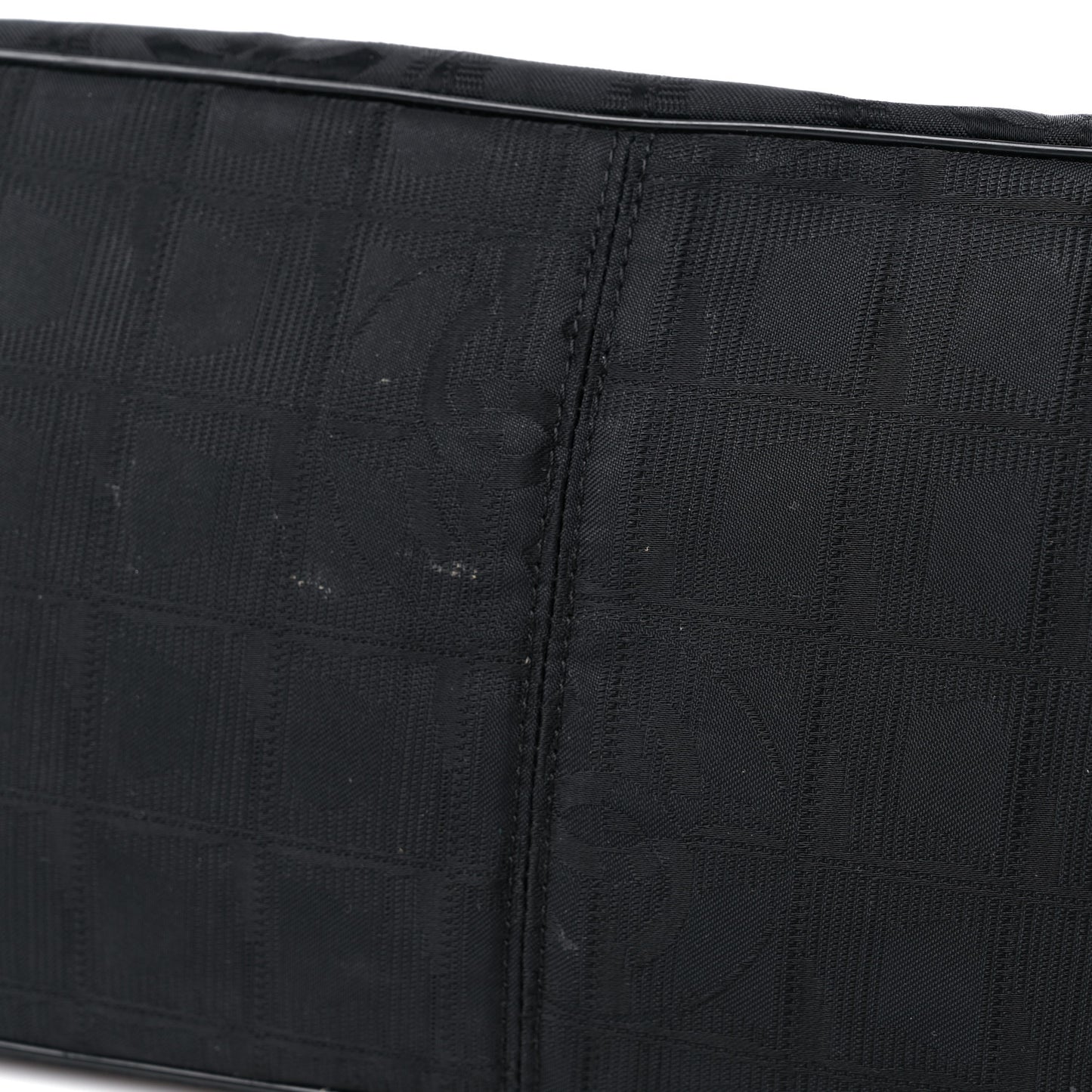 Nylon Medium Travel Tote Black