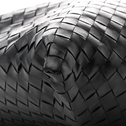 Bottega Veneta Calfskin Intrecciato Large Hop Ebano 9 of 10