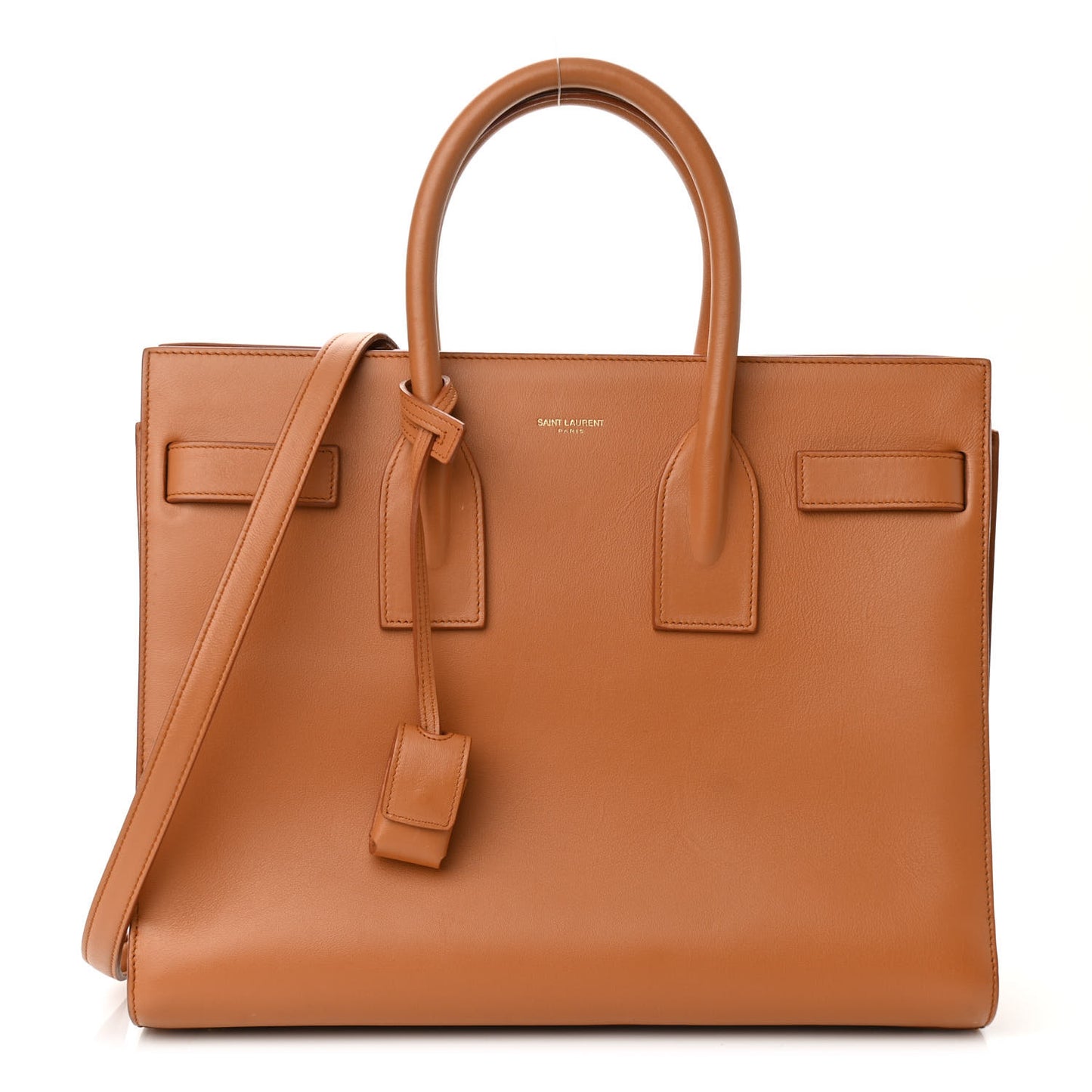 Calfskin Small Sac De Jour Gold