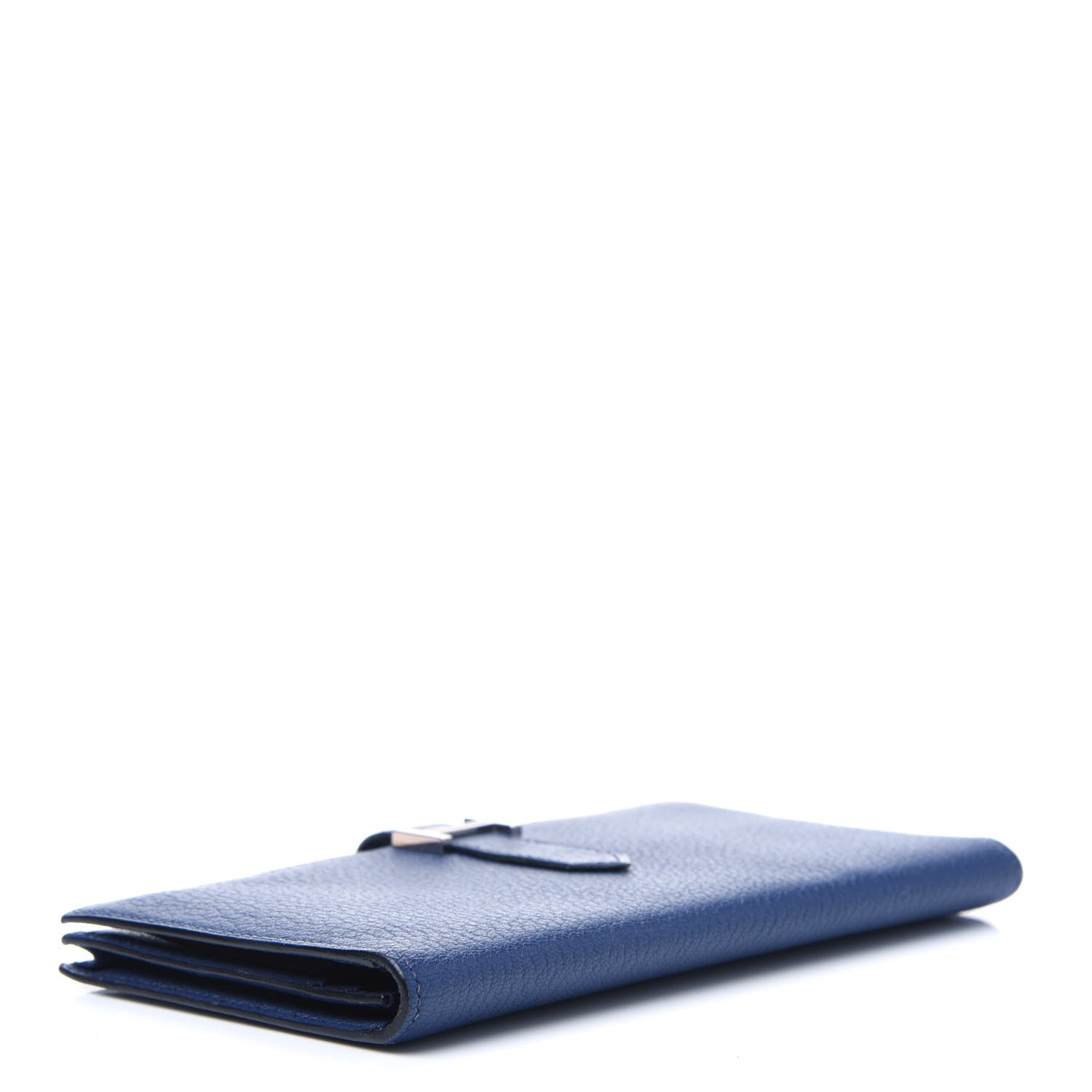 Hermes Chevre Mysore Bearn Gusset Wallet Bleu Saphir 4 of 17