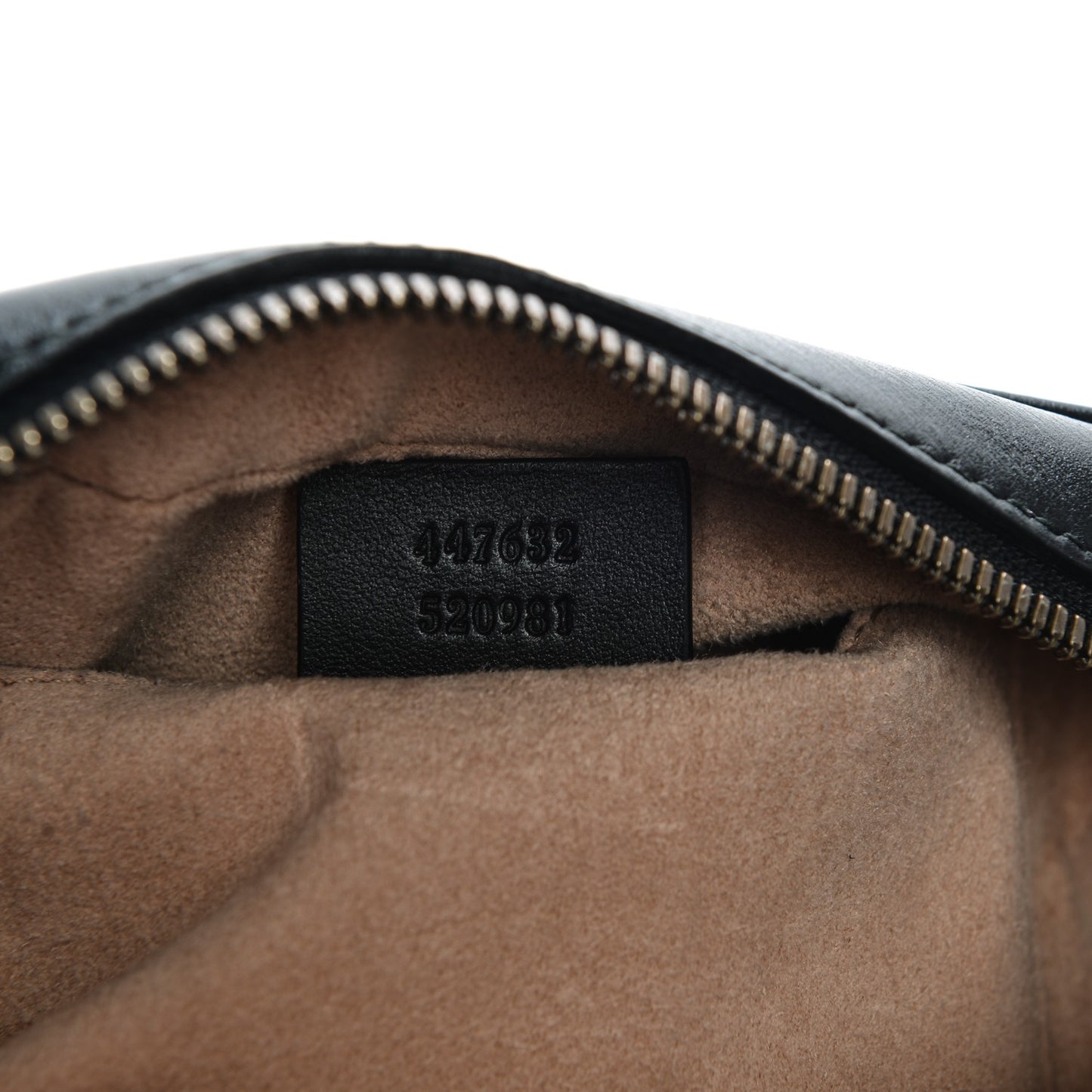 Calfskin Matelasse Small GG Marmont Chain Shoulder Bag Black